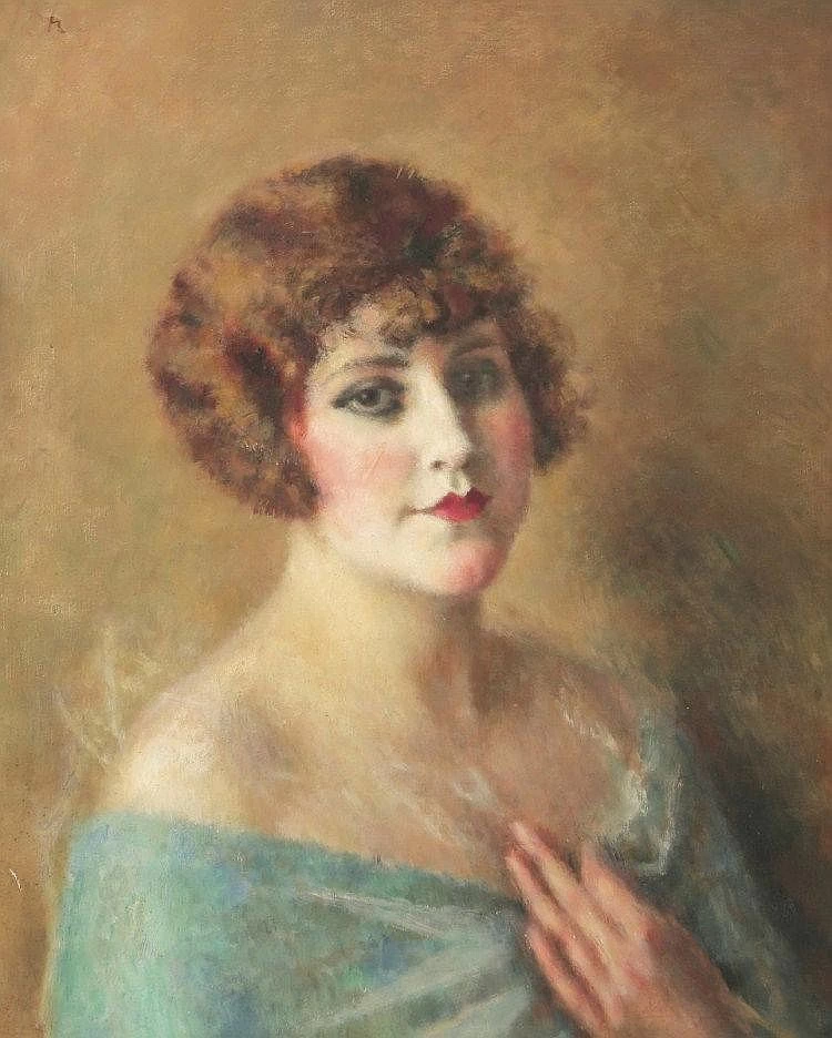 Charles Guérin - Ritratto di una giovane donna
